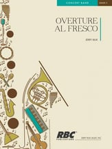 Overture Alfresco Concert Band sheet music cover